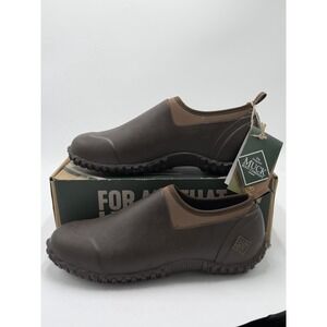 Muck Boot Muckster II Low Round Toe Pull On Mens 13 Brown Casual Boots M2L-900
